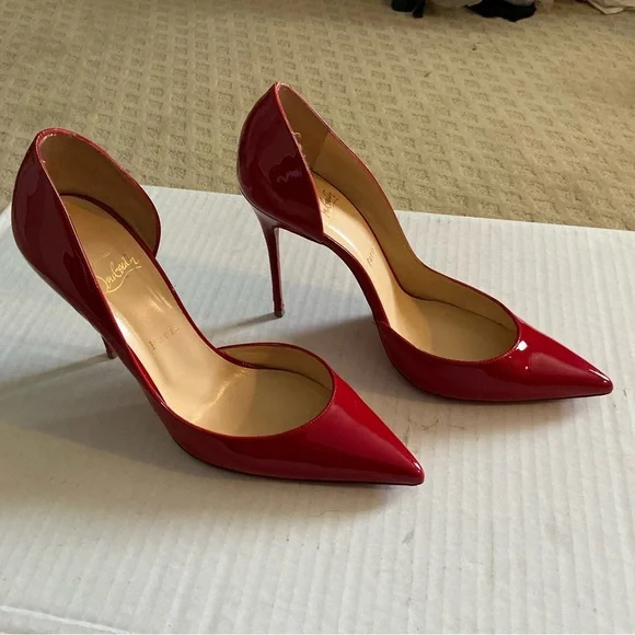 Christian Louboutin Iriza 100 Pump in size 40.5 eurpopean - Picture 3 of 12